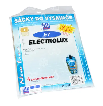 sáčky papírové do vysavače Lux Lux, JOLLY E7, balení 4ks